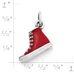 Enamel High Top Charm