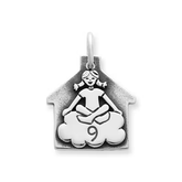 Girl in Cloud 9 Charm