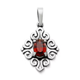Spanish Lace Birthstone Pendant