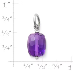 Faceted Gemstone Bead Pendant