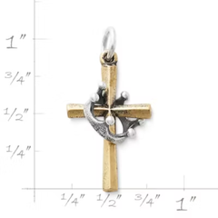 Christ the King Cross Charm