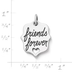 "Friends Forever" Charm