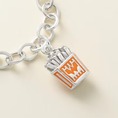 Enamel Whataburger French Fries Charm