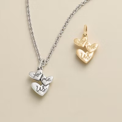 "You Me Us" Charm