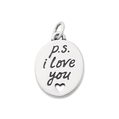 "P.S. I Love You" Charm