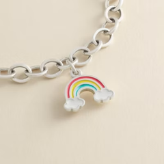 Enamel Rainbow Charm