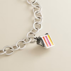 Enamel Layer Cake Charm