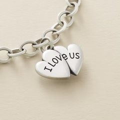 "I Love Us" Charm