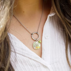 Enamel "He is Risen" Charm