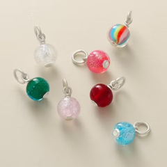 Mini Art Glass Bead Charm