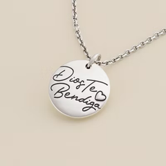 "Dios Te Bendiga" Charm