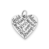 Love Words Charm