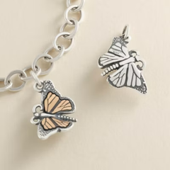Monarch Butterfly Charm
