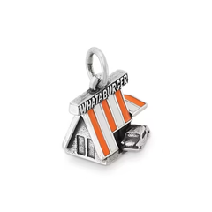 Enamel Whataburger Original A-Frame Charm