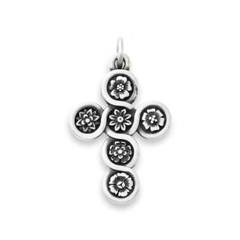 Flowering Cross Pendant
