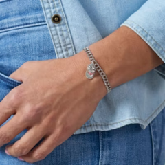 Enamel Heart Ball Cap Charm