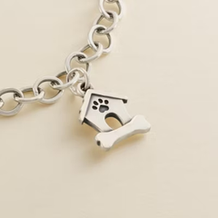 Engravable Doghouse Charm