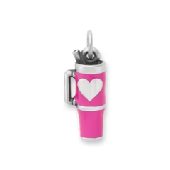 Enamel Love My Cup Charm