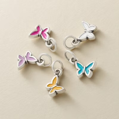 Enamel Mini Butterfly Charm