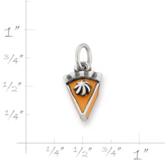 Enamel Pumpkin Pie Charm
