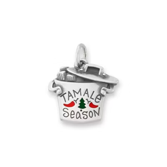 Enamel Tamale Season Charm