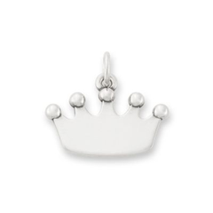 Engravable Crown Charm