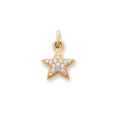 Diamond Pave Star Pendant