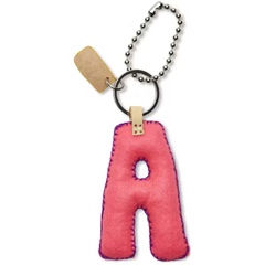 Consuela Alphabet Felt Handbag Charm