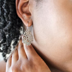 Open Sorrento Dangle Earrings