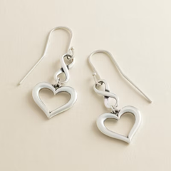 Infinite Love Dangle Earrings