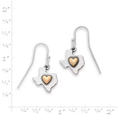 Deep in the Heart of Texas Dangle Earrings