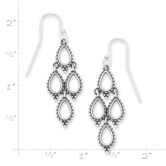 Delicate Cascade Dangle Earrings