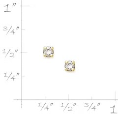 Petite Gemstone Studs