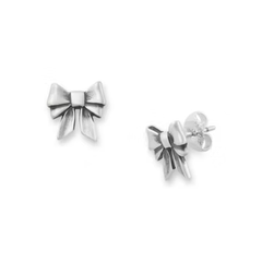 Tiny Bow Studs