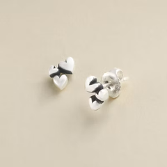 Gathered Heart Studs