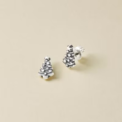 Petite Christmas Tree Studs