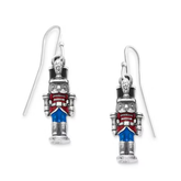 Enamel Nutcracker Earrings