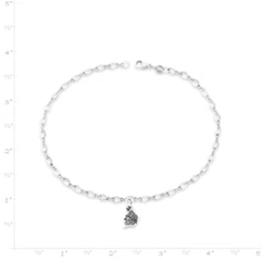 Mini Monarch Butterfly Anklet