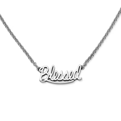 "Blessed" Necklace