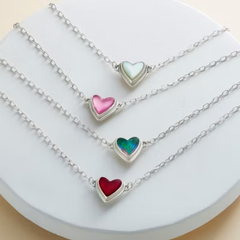 Sweetheart Gemstone Necklace