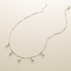 Star Drops Necklace