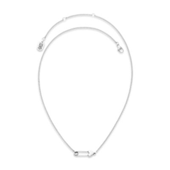 Safety Pin Heart Necklace