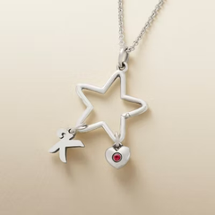 Star Changeable Charm Necklace