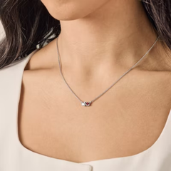 Wrapped Up in Love Gemstone Necklace