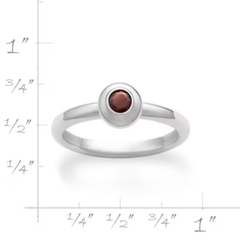 Avery Remembrance Birthstone Ring