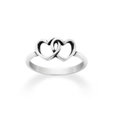 Two Hearts Together Ring