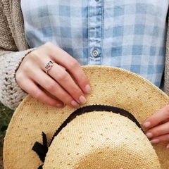 Two Hearts Together Ring