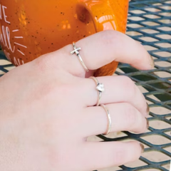 Faith and Love Ring Set