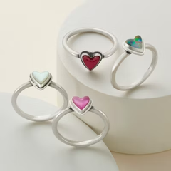 Sweetheart Gemstone Ring