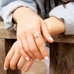 Cross Your Heart Ring